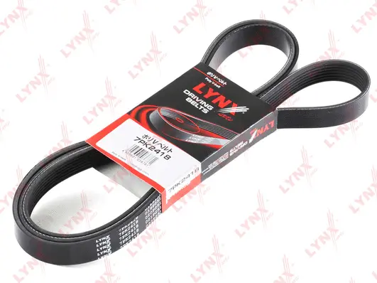 Courroie trapézoïdale à nervures LYNXAUTO 7PK2418
