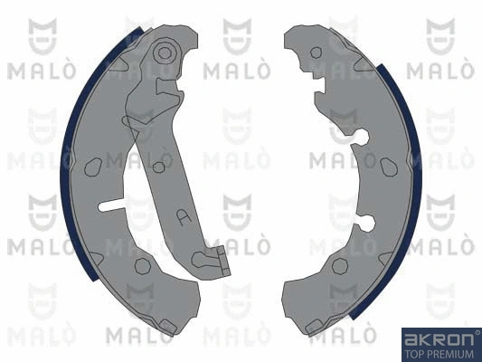 Jeu de mâchoires de frein AKRON-MALÒ 1390380