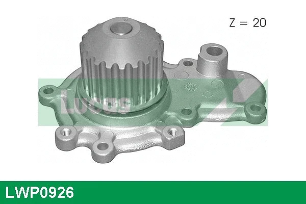 Pompe à eau, refroidissement du moteur LUCAS LWP0926