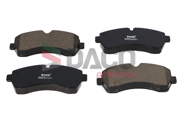 Kit de plaquettes de frein, frein à disque DACO Germany 323362