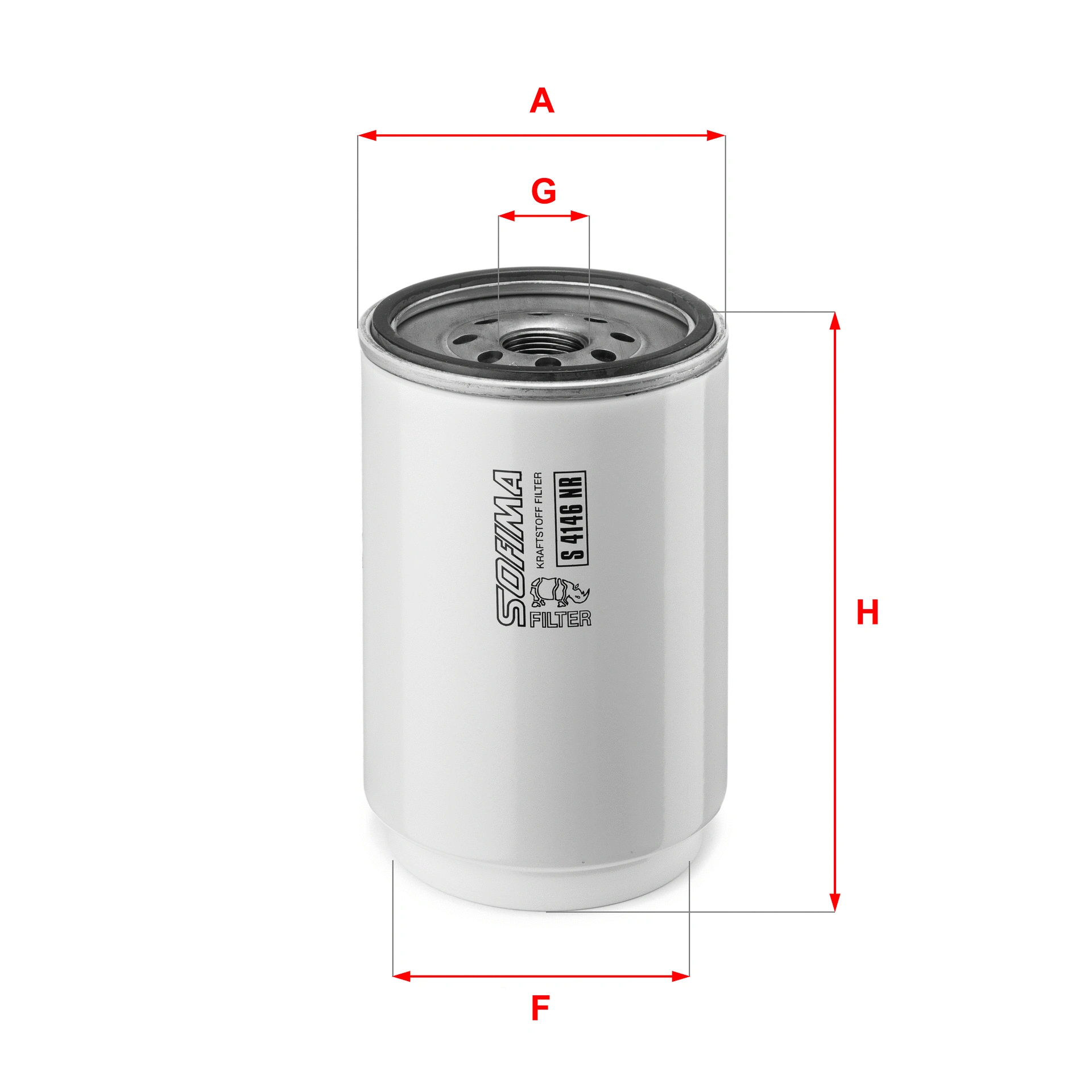 Filtre à carburant SOFIMA S 4146 NR