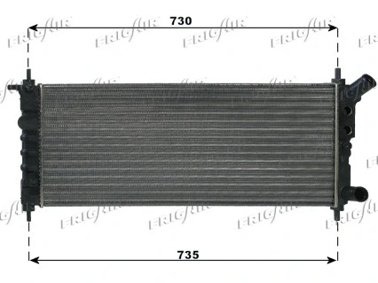 Radiateur, refroidissement du moteur FRIGAIR 0107.3064