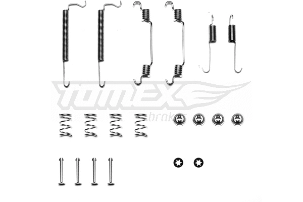 Kit d'accessoires, mâchoire de frein TOMEX Brakes TX 40-05