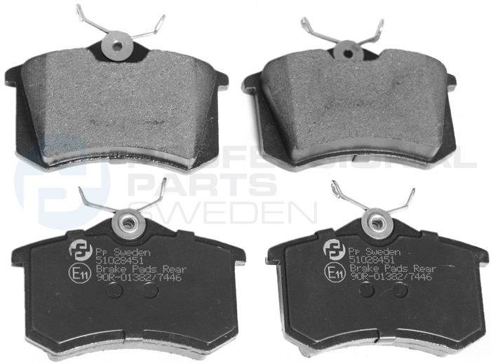 Kit de plaquettes de frein, frein à disque Professional Parts 51028451