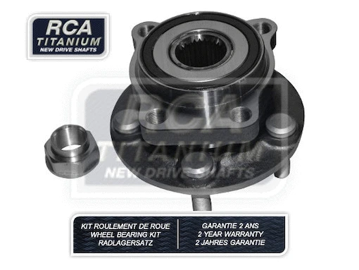 Kit de roulements de roue RCA FRANCE RCAK1399