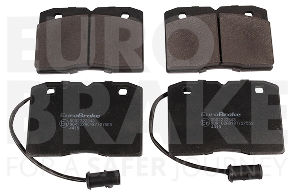 Kit de plaquettes de frein, frein à disque EUROBRAKE 5502222343