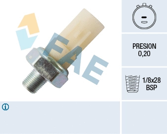 Indicateur de pression d'huile FAE 12991
