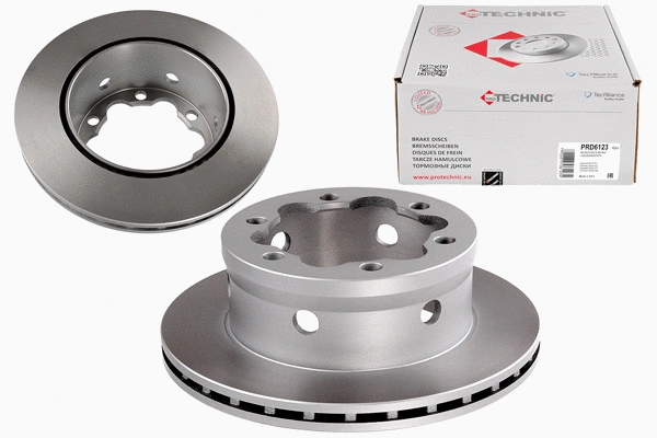 Disque de frein PROTECHNIC PRD6123