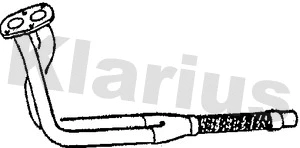 Tuyau d'échappement KLARIUS 120088