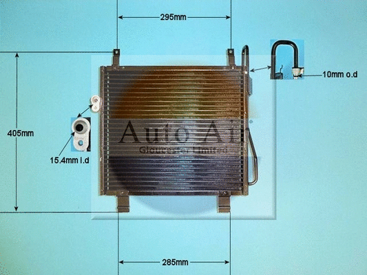 Condenseur, climatisation AUTO AIR GLOUCESTER 16-9912