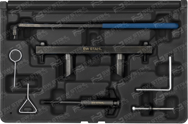 Kit d'outils d'arrêt, épure de distribution SW-Stahl 26022L