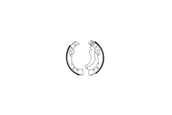 Jeu de mâchoires de frein E.T.F. 09-0007
