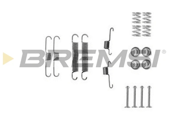 Kit d'accessoires, mâchoire de frein BREMSI SK0012