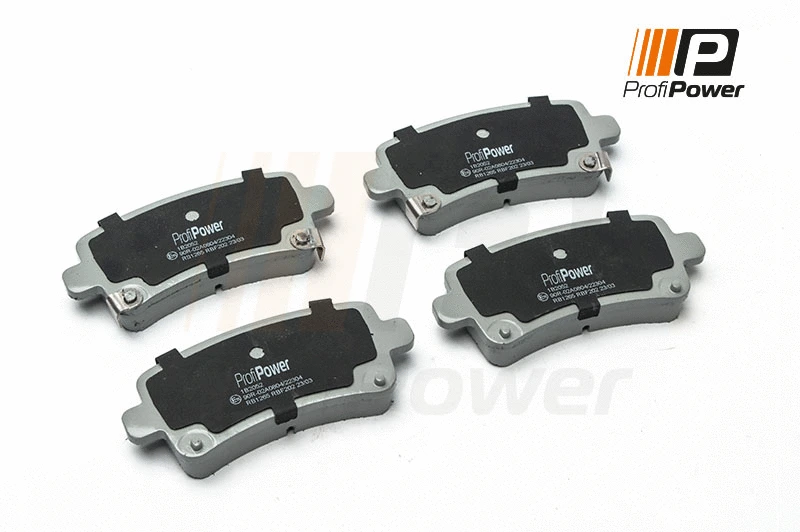 Kit de plaquettes de frein, frein à disque ProfiPower 1B2052