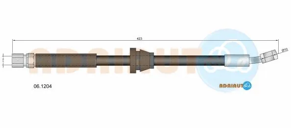 Flexible de frein ADRIAUTO 06.1204