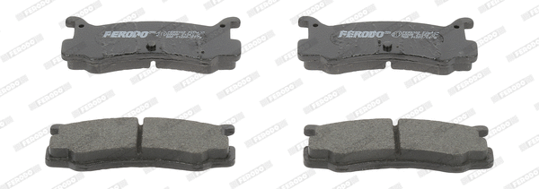 Kit de plaquettes de frein, frein à disque FERODO FDB482