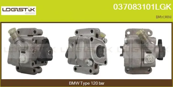 Pompe hydraulique, direction LGK 037083101LGK