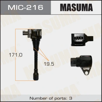 Bobine d'allumage MASUMA MIC-216