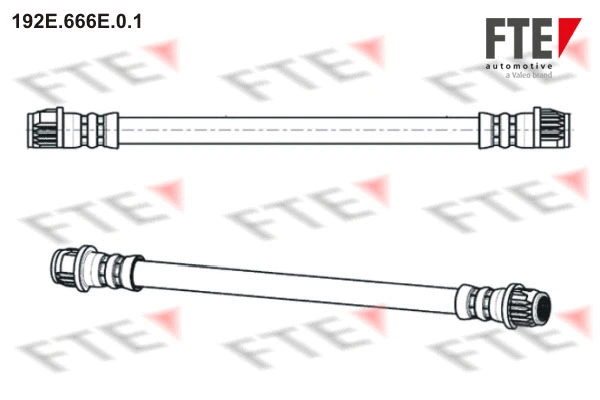 Flexible de frein FTE 9240897