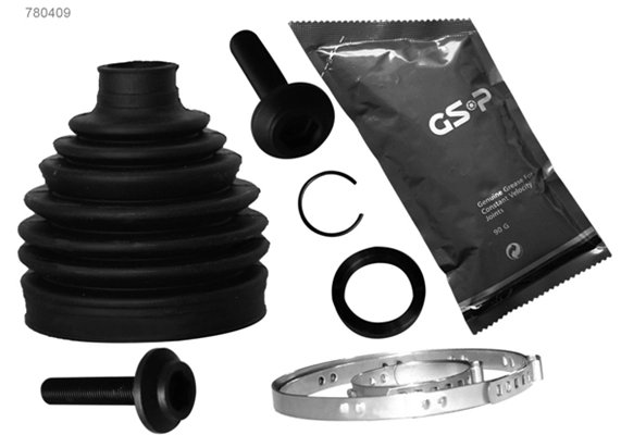 Jeu de joints-soufflets, arbre de commande GSP-BR 780409