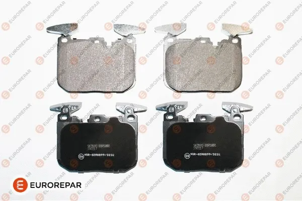 Kit de plaquettes de frein, frein à disque EUROREPAR 1623057580
