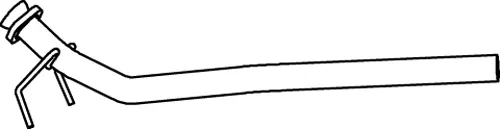 Tuyau d'échappement DINEX 56101