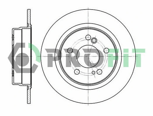 Disque de frein PROFIT 5010-0224