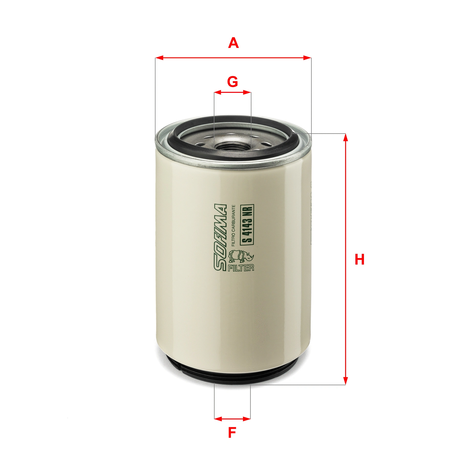 Filtre à carburant SOFIMA S 4143 NR