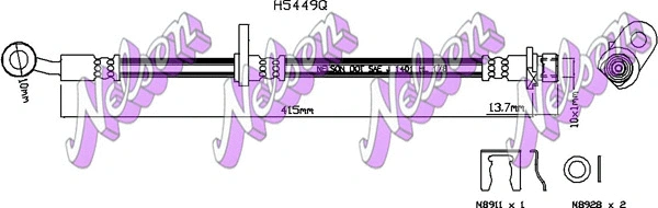 Flexible de frein KAWE H5449Q