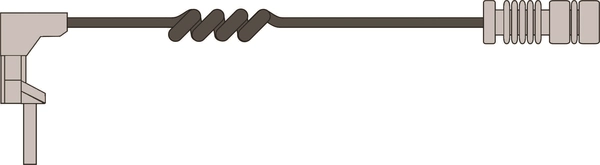 Contact d'avertissement, usure des plaquettes de frein JURATEK JCW103