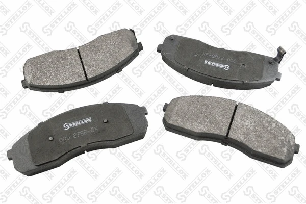 Kit de plaquettes de frein, frein à disque STELLOX 000 278B-SX