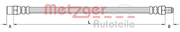 Flexible de frein METZGER 4110950