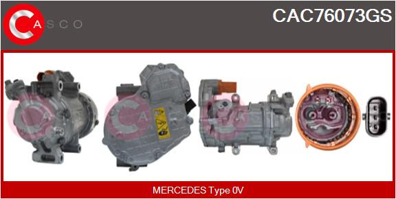 Compresseur, climatisation CASCO CAC76073GS