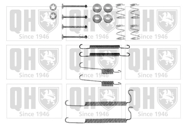 Kit d'accessoires, mâchoire de frein QUINTON HAZELL BFK251