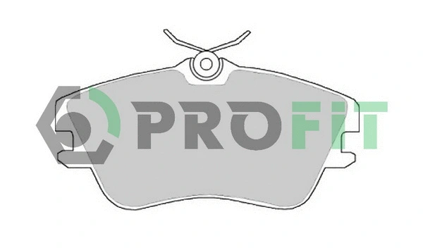 Kit de plaquettes de frein, frein à disque PROFIT 5000-0970 C