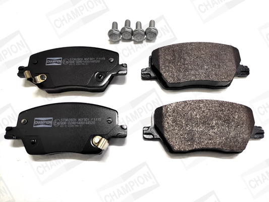 Kit de plaquettes de frein, frein à disque CHAMPION 573626CH