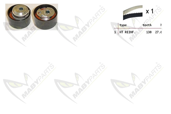 Kit de courroie crantée MABYPARTS OBK010233