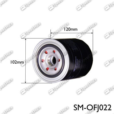 Filtre à huile SpeedMate SM-OFJ022