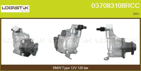 Pompe hydraulique, direction LGK 037083108RCC