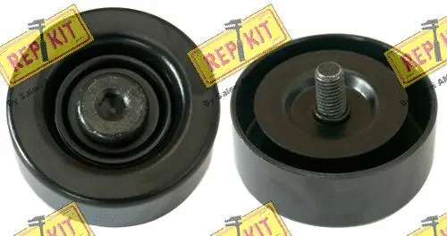 Poulie renvoi/transmission, courroie trapézoïdale à nervures REPKIT RKT2861
