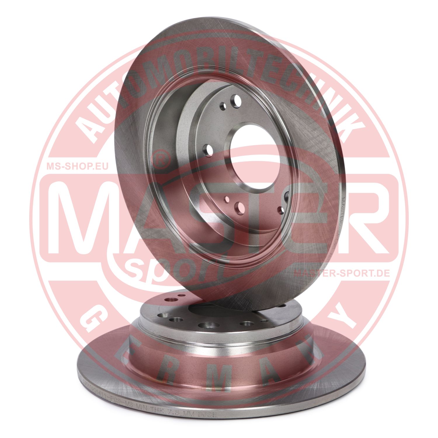 Disque de frein MASTER-SPORT GERMANY 24010901611-SET-MS