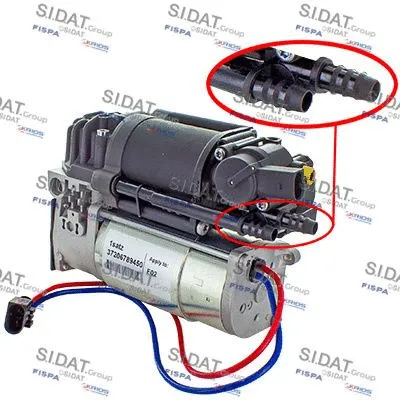 Compresseur, système d'air comprimé AUTOTEAM D40004
