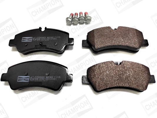 Kit de plaquettes de frein, frein à disque CHAMPION 573434CH