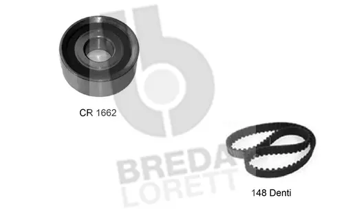 Kit de courroie crantée BREDA LORETT KCD0256