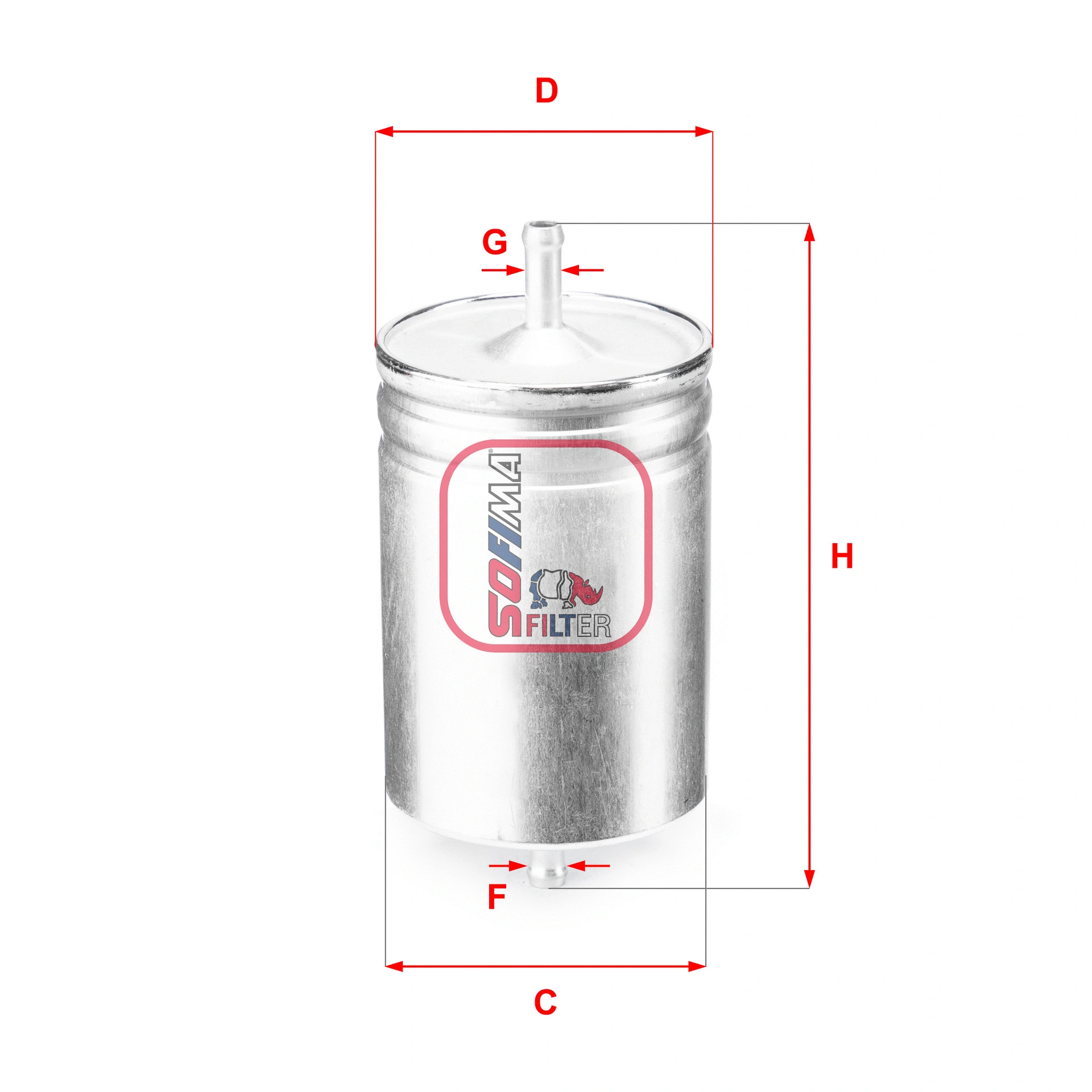 Filtre à carburant SOFIMA S 1583 B