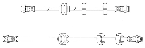 Flexible de frein CEF 514577