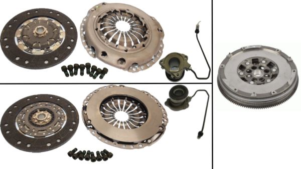 Kit d'embrayage KAWE DMF446M