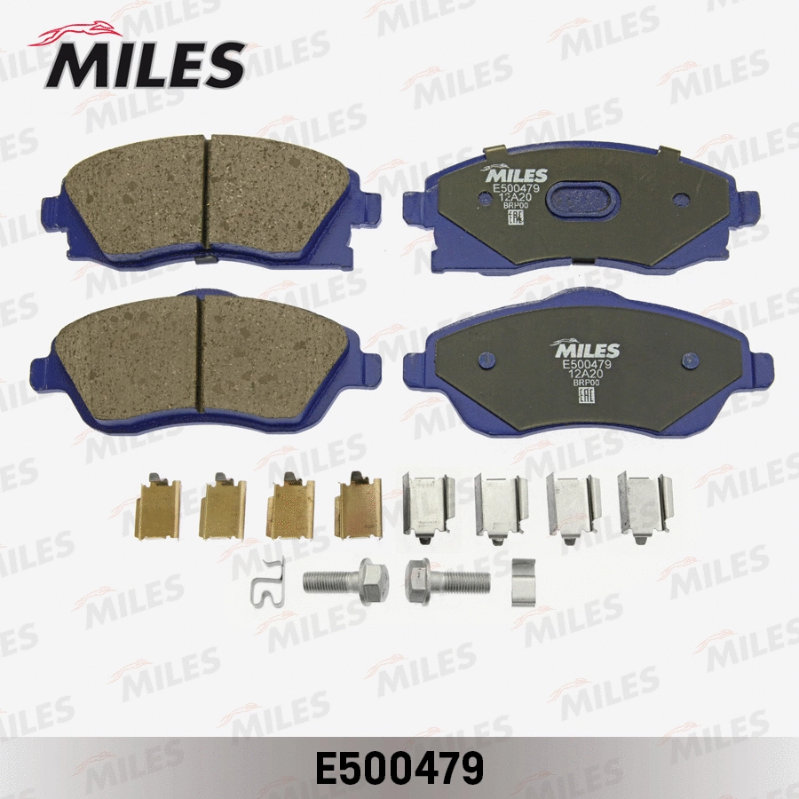 Kit de plaquettes de frein, frein à disque MILES E500479