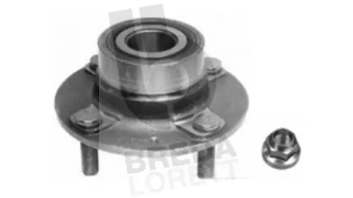 Kit de roulements de roue BREDA LORETT KRT7803