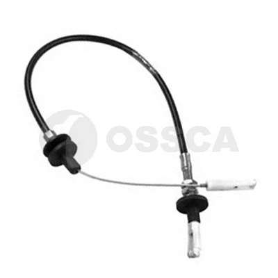 Tirette à câble, commande d'embrayage OSSCA 02830